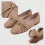 Sapatilha Casual Moleca 5737.212 tan tiras nó napa confort 5737.112 - Imagem 2