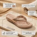 Chinelo Básico Feminino Casual Leve Conforto Beira Rio 8224.866 - Imagem 3