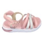 Sandalia Molekinha Led confortável Tiras Trançadas 2730.202 - Imagem 3