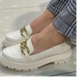 Mocassim Loafer Tratorada Fivela Moleca Feminino 5775.101 - Imagem 3