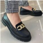 Mocassim Loafer Tratorada Fivela Moleca Feminino 5775.101 - Imagem 4