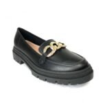 Mocassim Loafer Tratorada Fivela Moleca Feminino 5775.101 - Imagem 6
