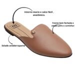 Mule Sapato Feminino Moleca 5444.300 - Imagem 3