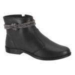 Bota Feminina Cano Curto Strass Moleca 5333.104