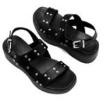 Sandália Papete Fivela Feminina Moleca 5503.113 - Imagem 8