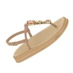 Sandalia Feminina Papete Flatform Classica Moleca 5509.204 - Imagem 2