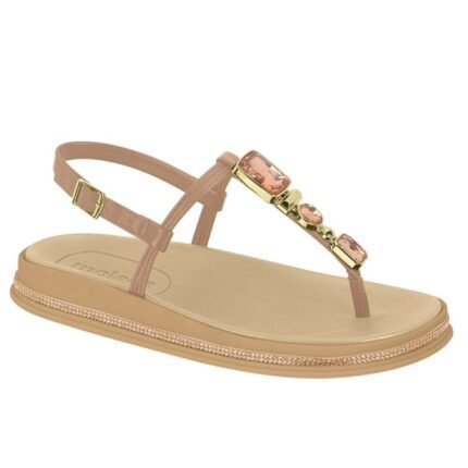 Sandalia Feminina Papete Flatform Classica Moleca 5509.204