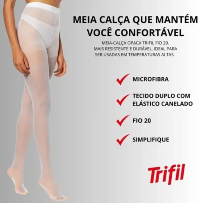 Meia Calça Trifil Clássica Europeu Fio 20 3175.1153 - Imagem 4