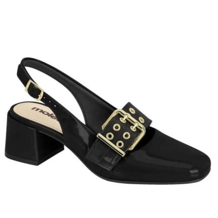 Sapato Slingback Verniz Moleca 5822.102