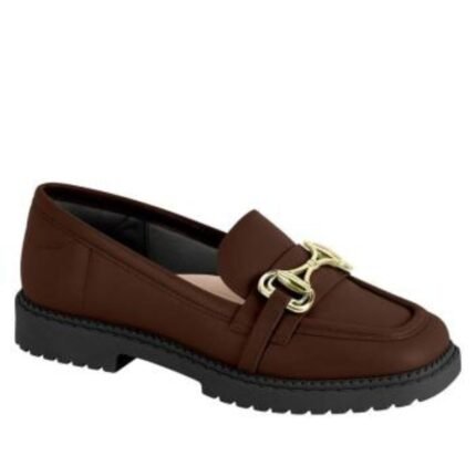 Sapato Napa Mocassin Confort Feminino Moleca 5823.101