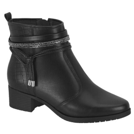 Bota Cano Curto Feminina Moleca 5346.103