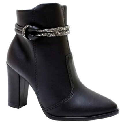 Bota Feminina Cano Curto Salto Bloco Beira Rio 9043.141