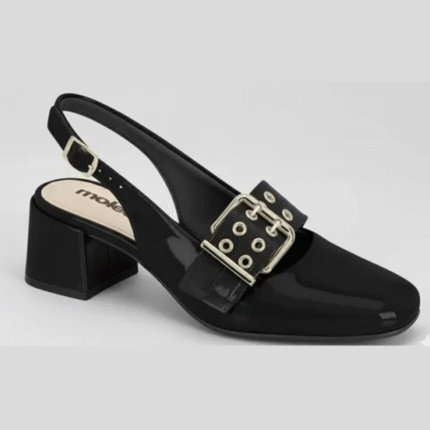 Sapato Slingback Verniz Moleca 5822.102