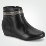 Bota Cano Curto Anabela Ultraconforto Modare 7076.113