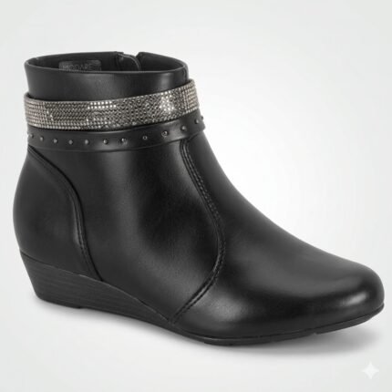 Bota Cano Curto Anabela Ultraconforto Modare 7076.113