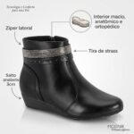 Bota Cano Curto Anabela Ultraconforto Modare 7076.113 - Imagem 4