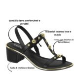 SANDÁLIA BEIRA RIO CONFORTO SALTO BLOCO 8379.248 - Imagem 7