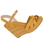 Sandália Anabela Plataforma Feminina Moda Moleca 5411.1127 - Imagem 2