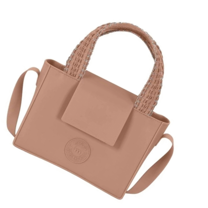 Bolsa Moleca 50019.5 Pvc Tira Pronta Preto com prata - Imagem 3