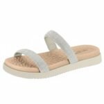 Tamanco Feminina Strass Modare Ultraconforto ortopédico 7178