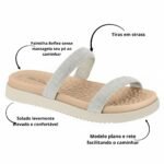 Tamanco Feminina Strass Modare Ultraconforto ortopédico 7178 - Imagem 2