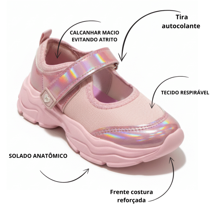 Tênis Molekinha Infantil Slip on Ultra leve Premium 2564.105 - Imagem 2