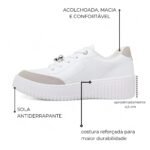 Tênis Feminino Casual Pingente Confort Beira Rio 4316.113 - Imagem 4
