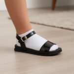 Sandália Menina Molekinha Infantil Laço Verniz 2341.117 - Imagem 7