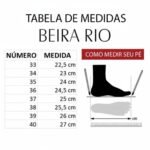 Rasteira Beira Rio Feminina Tira Slim Leve e Confortável 8507.119 - Imagem 5