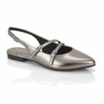 Sapato Feminino Beira Rio Slingback Salto Baixo Conforto - Imagem 4