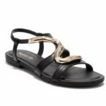 Sandália Feminina Beira Rio Rasteira Dia a Dia Conforto