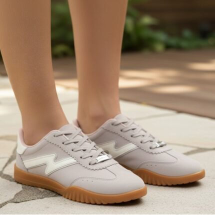 Tênis Casual Feminino Moleca Camurça Confortável