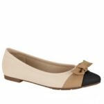 Sapatilha Modare Bico Fino Feminina Confortável com laço 733