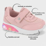 Tênis Molekinha Casual Menina Tiras Autocolantes Calce Facil 2731.203 - Imagem 8