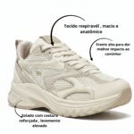 Tênis Via Marte Casual Esportivo Feminino Conforto Elegante 240-010-01 - Imagem 8