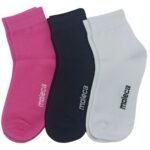 Kit de Meia Feminina Básica Moleca Macia Moleca Cano Médio