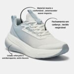 Tênis Feminino Via Marte Esportivo Nuvem Macio Leve 32300106 - Imagem 2