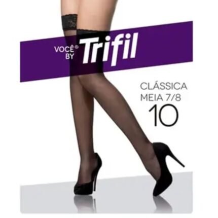 Meia 7/8 Clássica Opaca Trifil fio 10