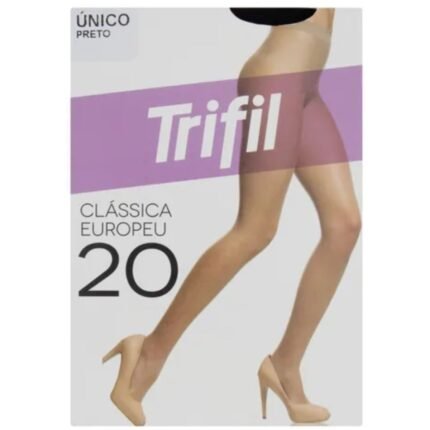 Kit com 3 Meia Calça Trifil Clássica Europeu Fio 20 1746.2608