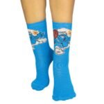 Meia Trifil Personagem Smurfs Cano alto Divertida 5490.2490 - Imagem 2