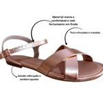 Sandália Infantil Meninas Tiras Cruzadas Molekinha 2157.1050 - Imagem 8