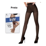 Kit com 3 Meia Calça Trifil Clássica Adherence Fio 15 1729.2609