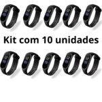 Kit Relógio Unissex Completo Estilo Elegante 3690.3890 - Imagem 6