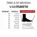 Tênis Via Marte Feminino Casual Cadarço Flatform 016-008-01 - Imagem 6