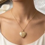 Colar Relicário Medalha Coração Personalizado Folheado  1735.4791 - Imagem 9