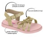 Sandália Infantil Molekinha Feminina Brilhante Laço 2714.222 Laço - Imagem 6