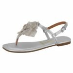 Sandália Rasteira Feminina Flor Vizzano Metalizado Casual 6447.218 - Imagem 4