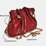 Bolsa Estilosa Feminina Via Marte transversal Moderna Elegante - Imagem 8