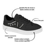Tênis Moleca Casual Feminino Confortável Para O Dia A Dia 5791.111 - Imagem 5