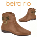 Bota Feminina Metal e Fivela Cano Curto Beira Rio 9084.106 - Imagem 4